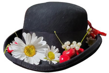 Cappello stile Mary Poppins