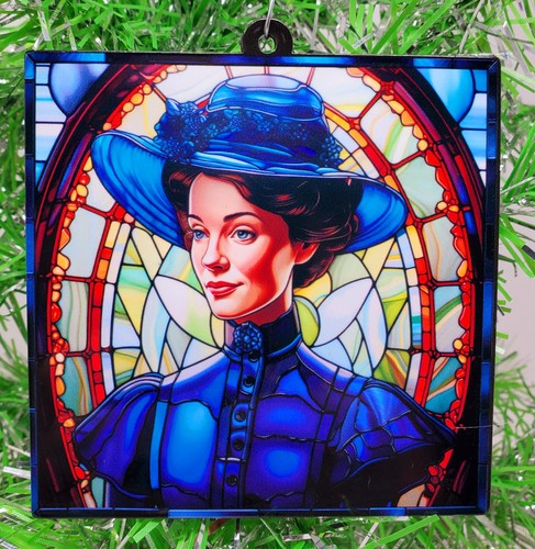 Ornamento cappello blu mary - ornamento,